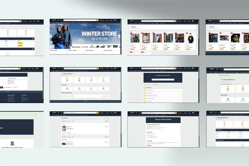 FashionFinds - Fashion E-Commerce Platform